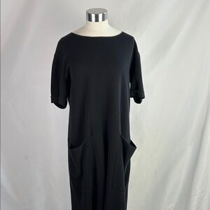 Adawas Nwt Blk w Pockets Dress